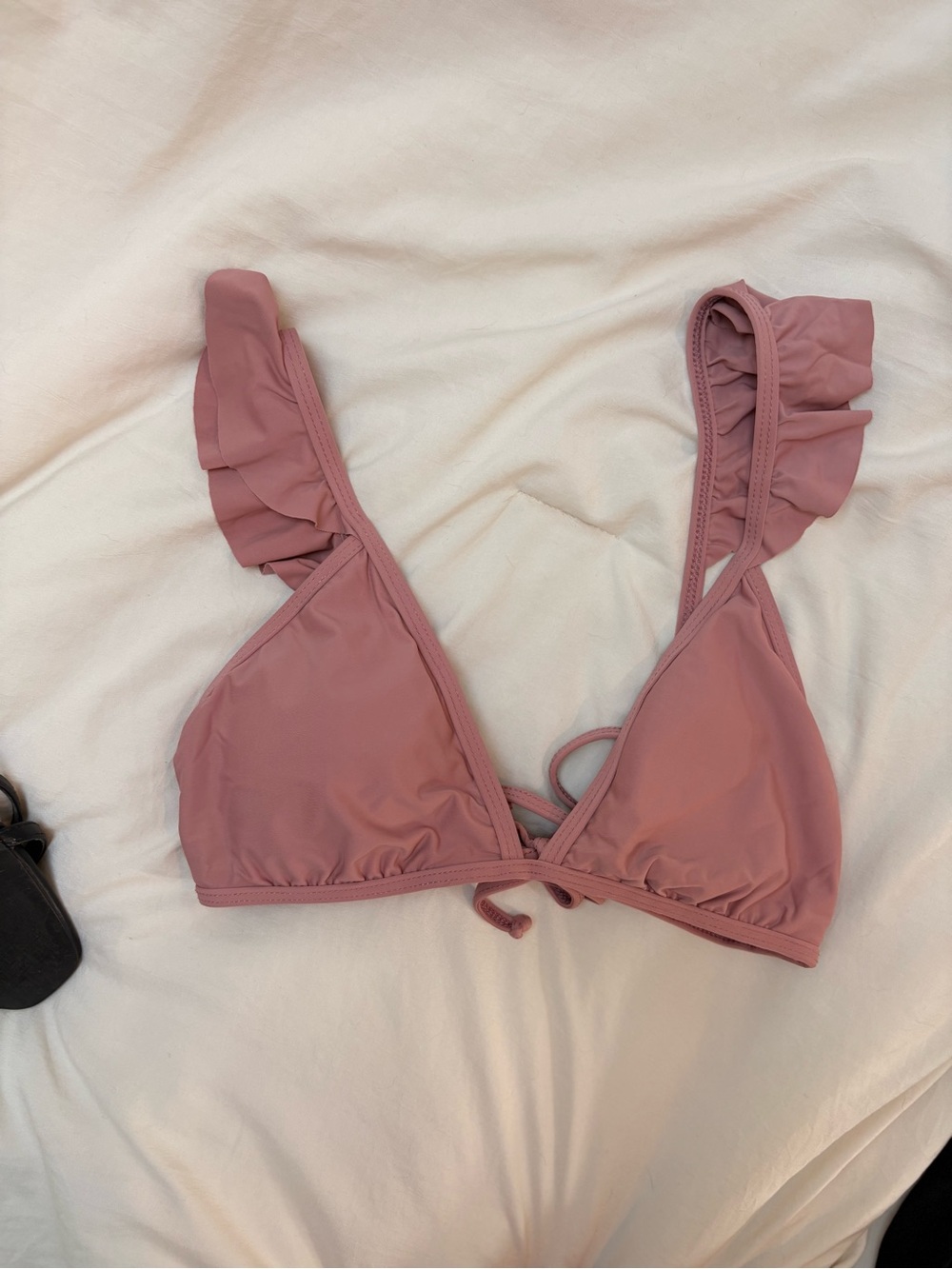 Lulu's Maeve Ruffle Strap / High Waisted Bikini Set - Picture 2 of 6